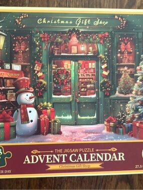 Advent Calendar Jigsaw Puzzle - Christmas Gift Shop